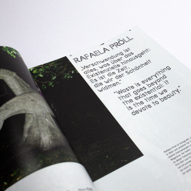 C/O VIENNA MAGAZINE No. 4. – The Wasted Issue – GUDBERG NERGER