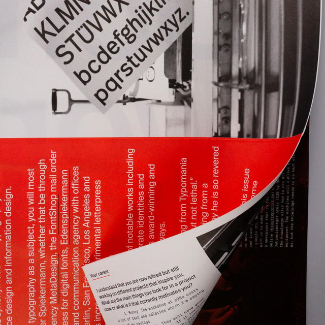 Posterzine Erik Spiekermann 35 Gudberg Nerger