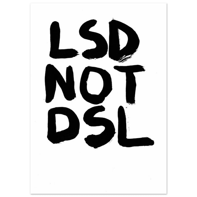 Uwe Lewitzky Poster – LSD