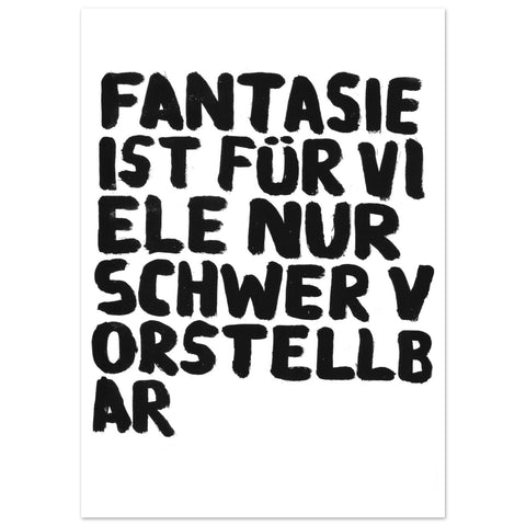 Uwe Lewitzky Poster – Fantasie