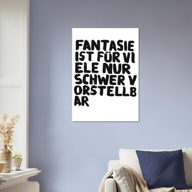 Uwe Lewitzky Poster – Fantasie