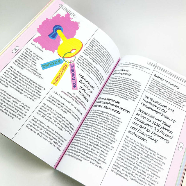 Der Koalitionsvertrag als Magazin – GUDBERG NERGER