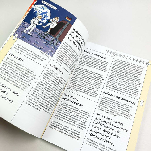 Der Koalitionsvertrag als Magazin – GUDBERG NERGER
