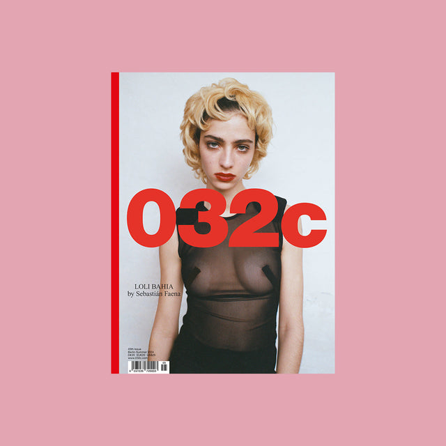 032c Issue 45 – The Opioid Crisis Lookbook – Summer 2024 – Loli Bahia Cover – GUDBERG NERGER