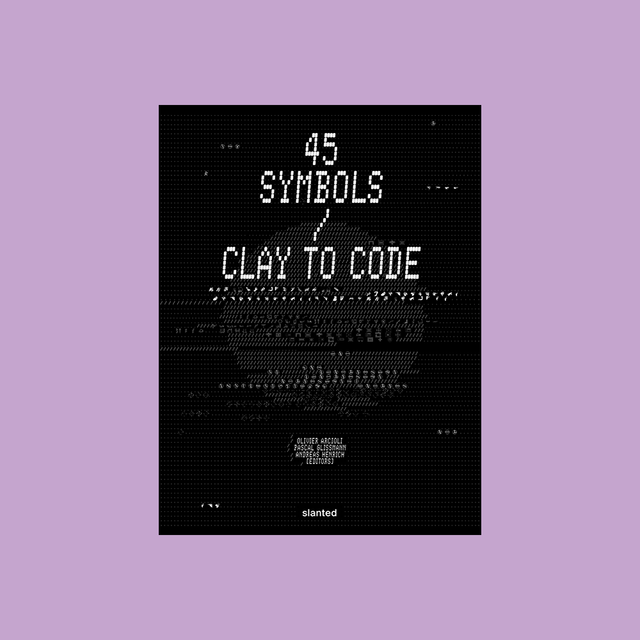 45 Symbols—Clay to Code – Slanted – GUDBERG NERGER