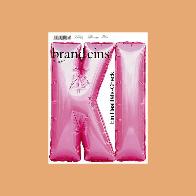 brand eins 09/2025 – KI: Ein Realitäts-Check – GUDBERG NERGER