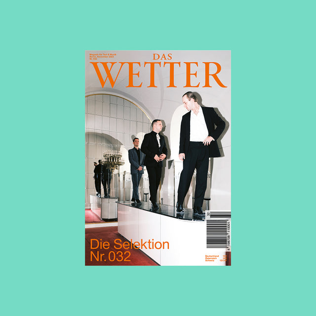 Das Wetter #32 – Die Selektion Cover – GUDBERG NERGER Indie Mag Shop