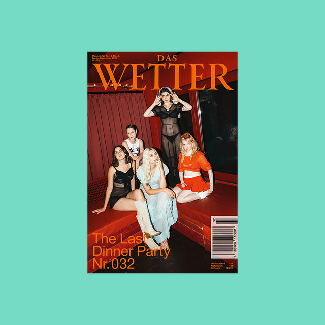 Das Wetter #32 – The Last Dinner Party Cover – GUDBERG NERGER Indie Mag Shop