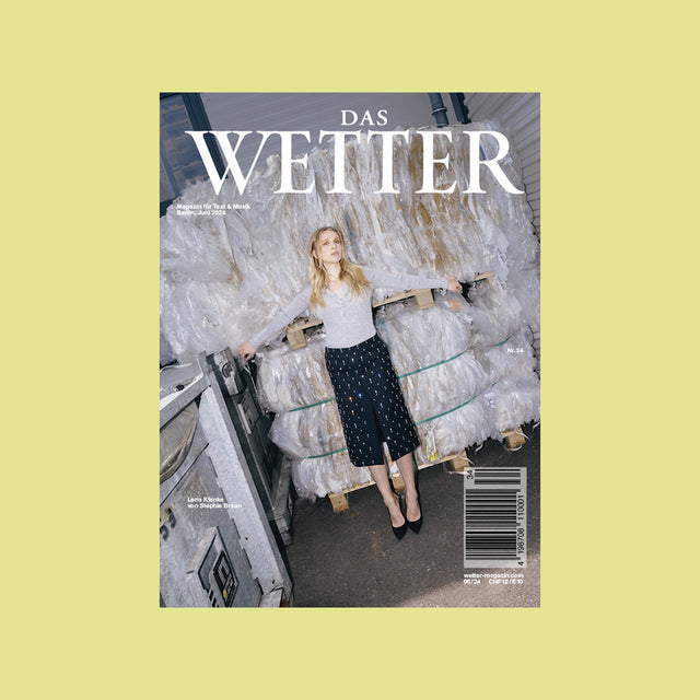 Das Wetter #34 – Juli 2024 – Lena Klenke Cover B – GUDBERG NERGER Indie Mag Shop