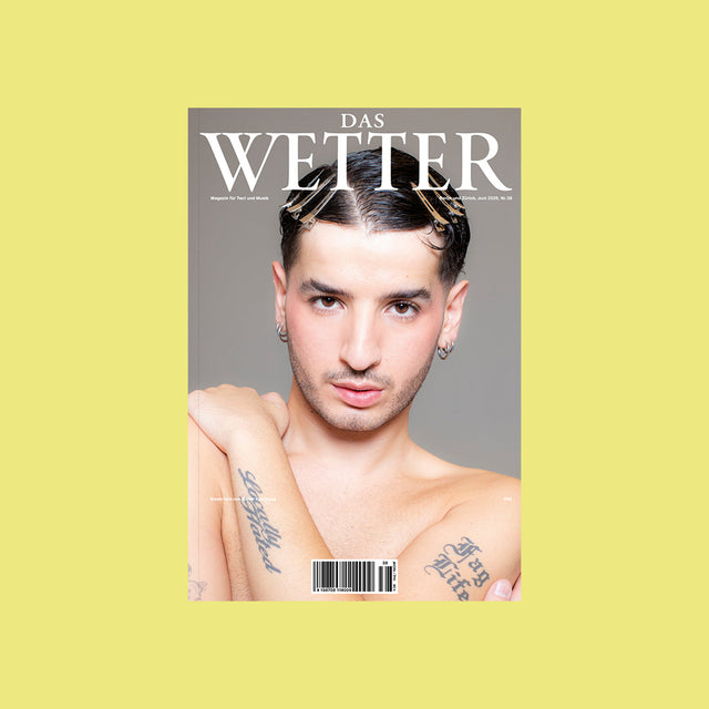Das Wetter #38 – Juni 2026 – Baran Kok Cover – GUDBERG NERGER Indie Mag Shop