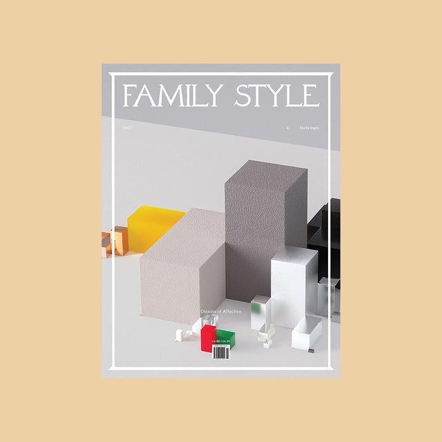 Family Style – Issue 2– The Design Issue – DRIFT Cover - GUDBERG NERGER Shop