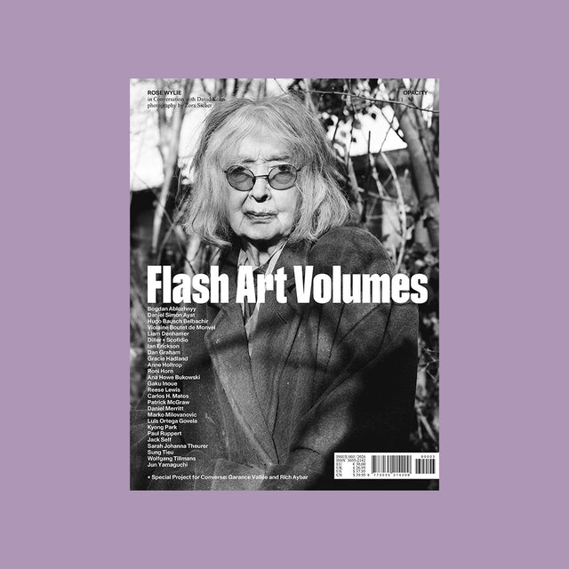 Flash Art Volumes Issue 003 – Opacity – GUDBERG NERGER