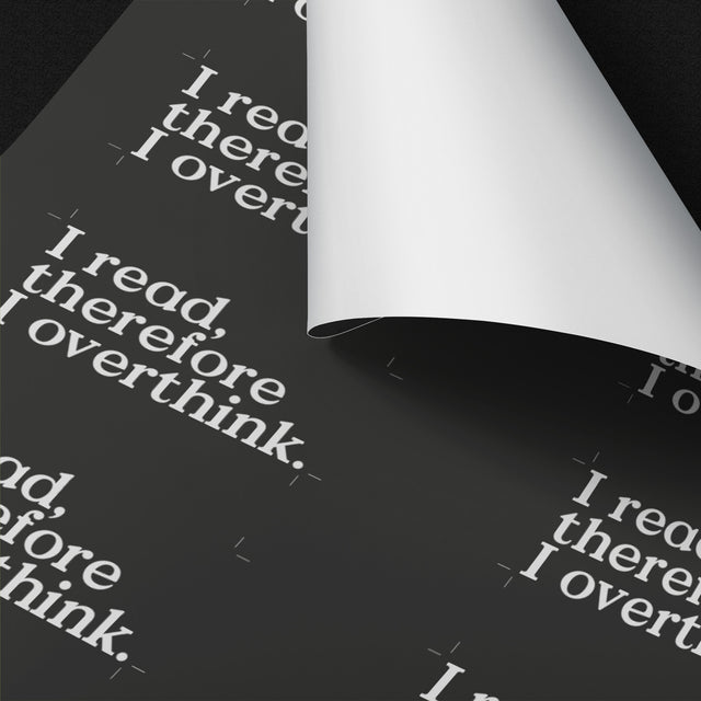 I READ / GIFT WRAPPING PAPER