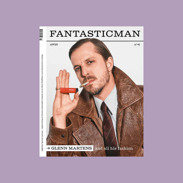Fantastic Man Issue 41 – Autumn/Winter 2025 – Glenn Martens Cover – GUDBERG NERGER