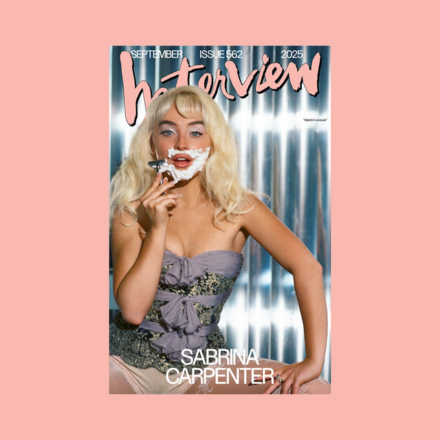 Interview Issue 562 – Sabrina Carpenter – Sept 2025 – GUDBERG NERGER