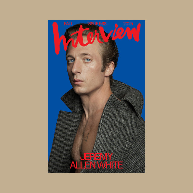 Interview Issue 563 – Jeremy Allen White – Fall 2025 – GUDBERG NERGER