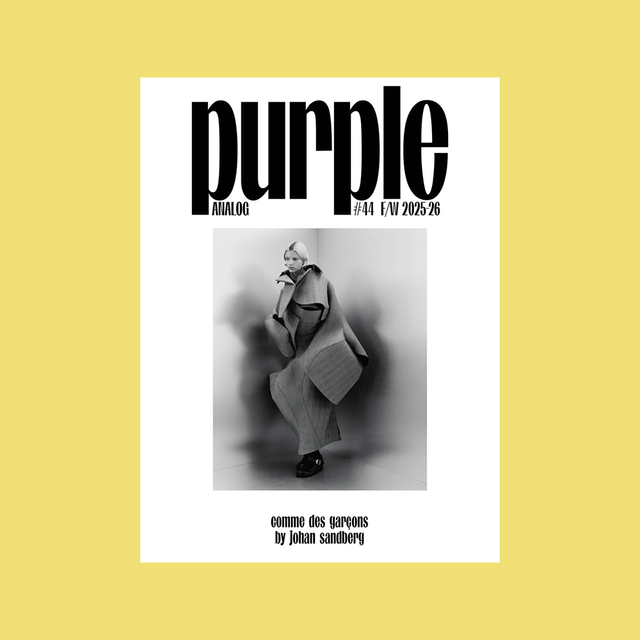 PURPLE FASHION – Issue 44: Analog – Comme Des Garçons – GUDBERG NERGER