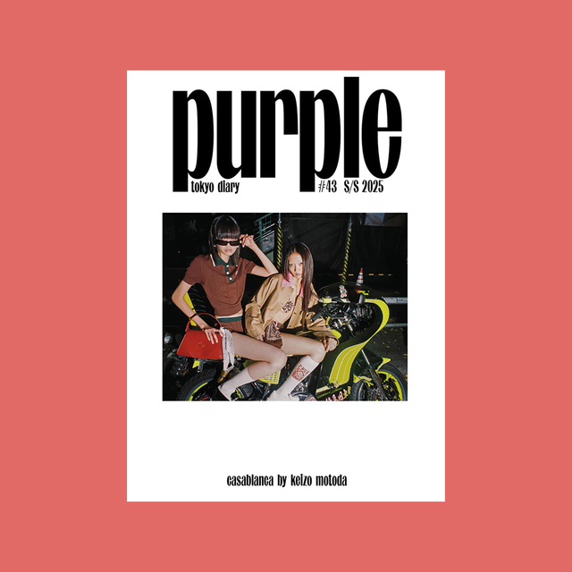 PURPLE FASHION – Issue 43: Tokyo Diary – Casablanca Cover – GUDBERG NERGER