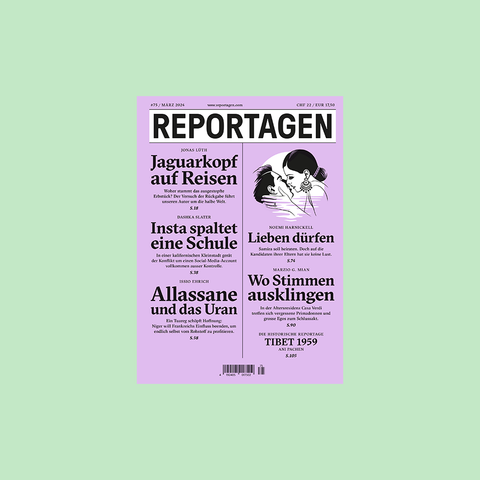 Reportagen #75 – März 2024 – GUDBERG NERGER Magazin Shop
