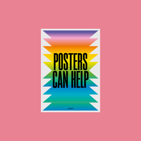 Posters Can Help – Slanted Publishers – GUDBERG NERGER
