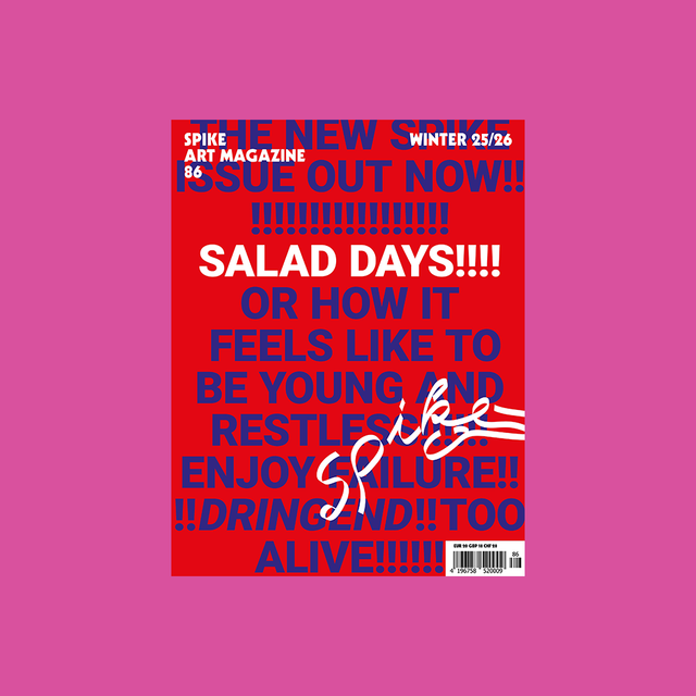 Spike Art Magazine #86 – Salad Days – GUDBERG NERGER
