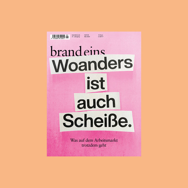 brand eins 05/2025 – Arbeitsmarkt – GUDBERG NERGER