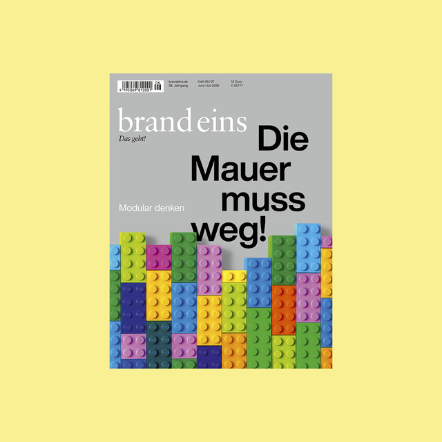 brand eins 06/2026 – Modular denken – GUDBERG NERGER