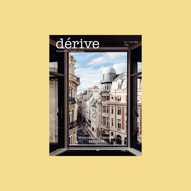 dérive Magazin Ausgabe 94 – Wohnungslosigkeit beenden – GUDBERG NERGER