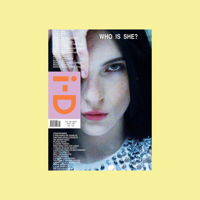 i-D No. 374 – The Unknown Issue – Who Is She? – GUDBERG NERGER
