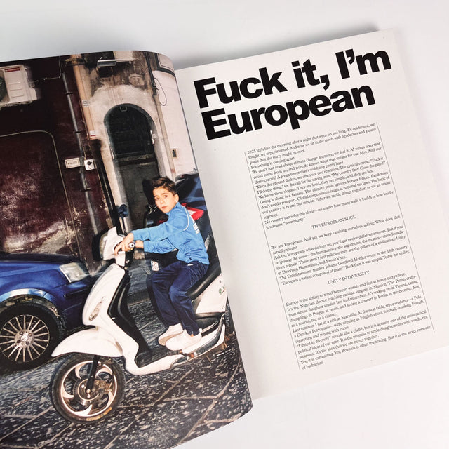 12F Magazine Issue 00 – Fuck it, I'm European – GUDBERG NERGER