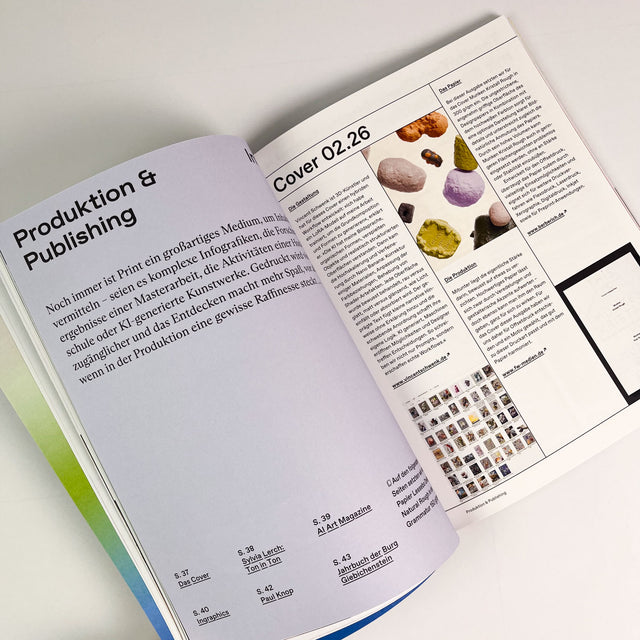Grafikmagazin 02.26 – Design & KI – GUDBERG NERGER