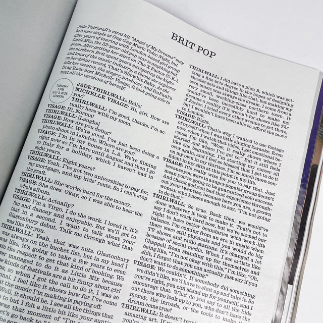Interview Issue 562 – Sabrina Carpenter – Sept 2025 – GUDBERG NERGER