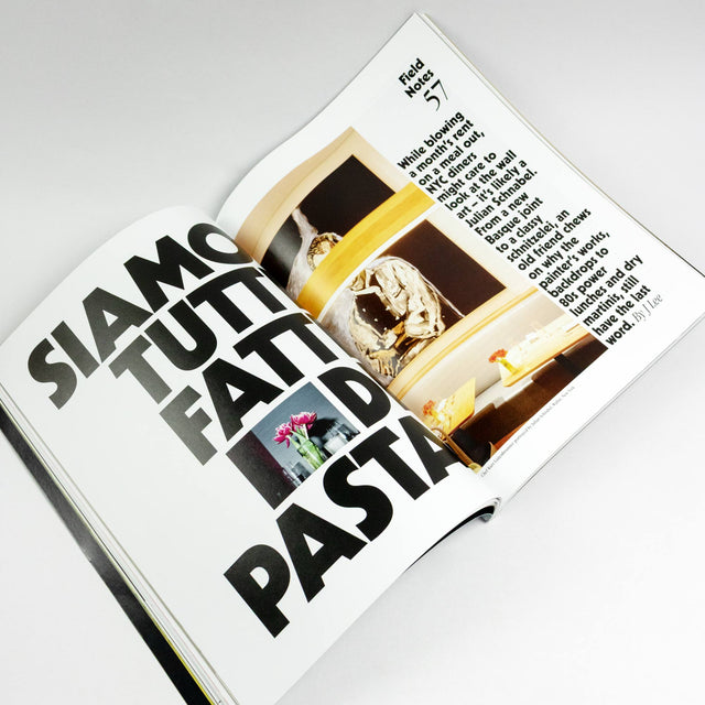 Spike Art Magazine #83 – Food – GUDBERG NERGER