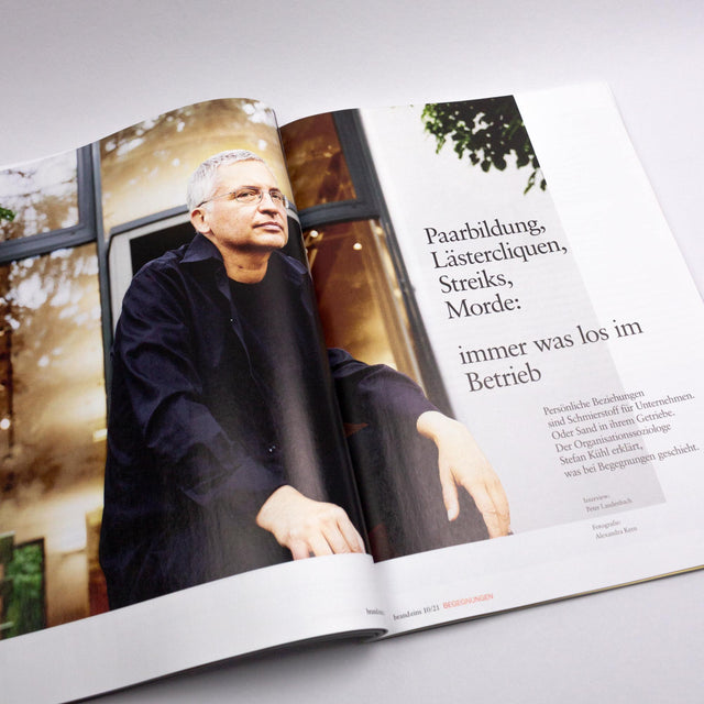 brand eins 10/2021 – Begegnungen – GUDBERG NERGER