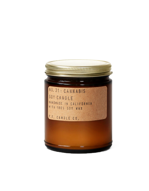  Cannabis Soy Candle - shop at GUDBERG NERGER