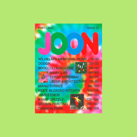  JOON Magazine – Issue 01 – buy at GUDBERG NERGER