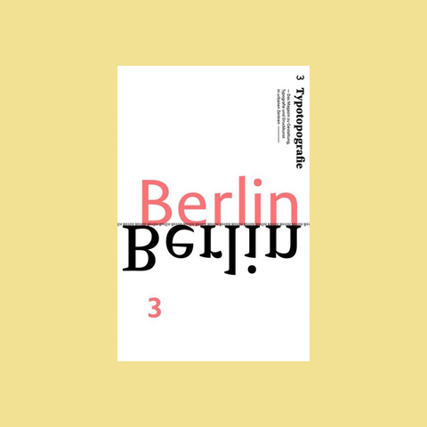  Typotopografie #3 – Berlin – GUDBERG NERGER Shop
