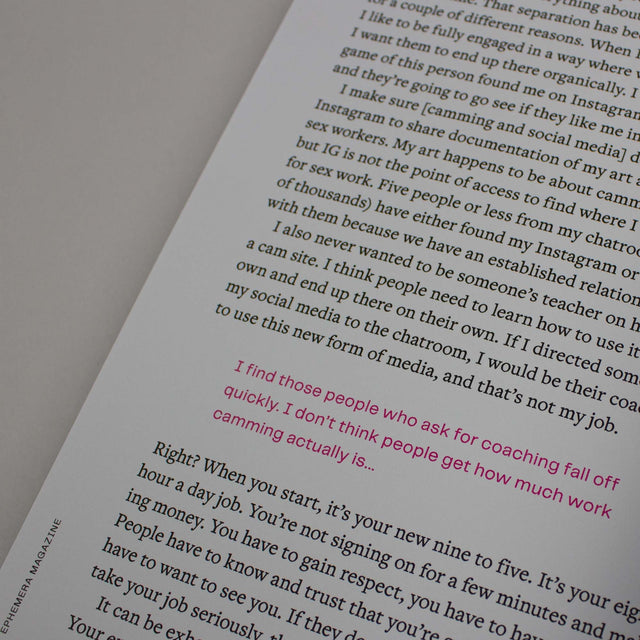 Ephemera Magazine #7/8 – Work/Play
