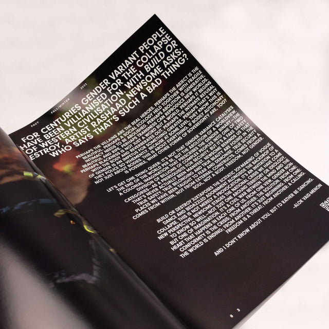 FACT Magazine Issue 04 – FW2022 – GUDBERG NERGER