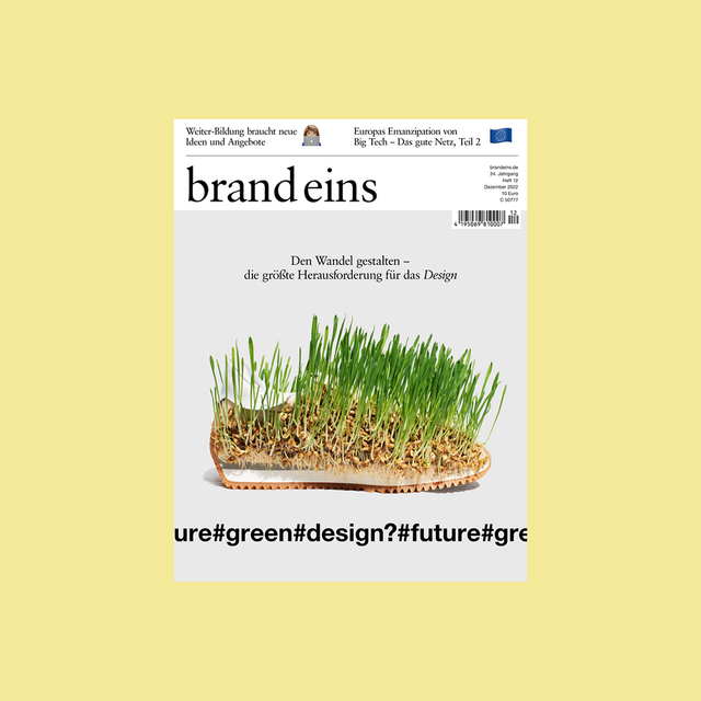 brand eins 12/2022 – Design – GUDBERG NERGER