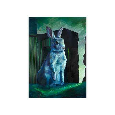  Felix Eckardt Postcard – The White Rabbit – GUDBERG NERGER