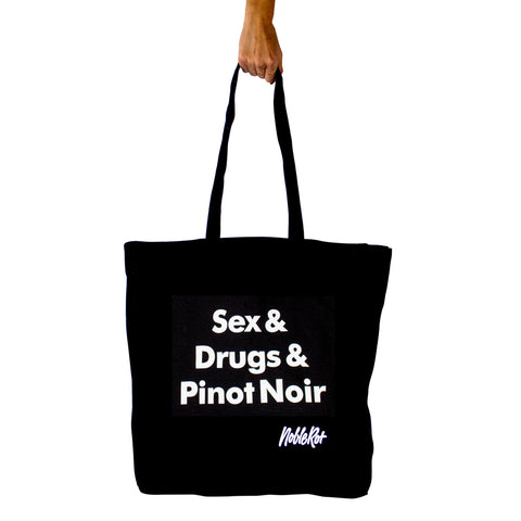 Sex & Drugs & Pinot Noir Tote Bag by Noble Rot – GUDBERG NERGER