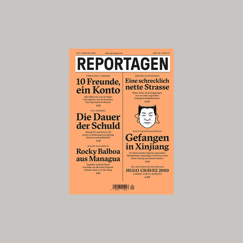 Reportagen #62 – Januar 2022 – GUDBERG NERGER Magazin Shop