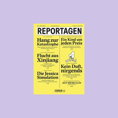 Reportagen #63 – März 2022 – GUDBERG NERGER Magazin Shop