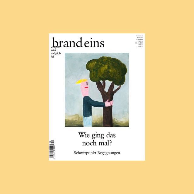 brand eins 10/2021 – Begegnungen – GUDBERG NERGER