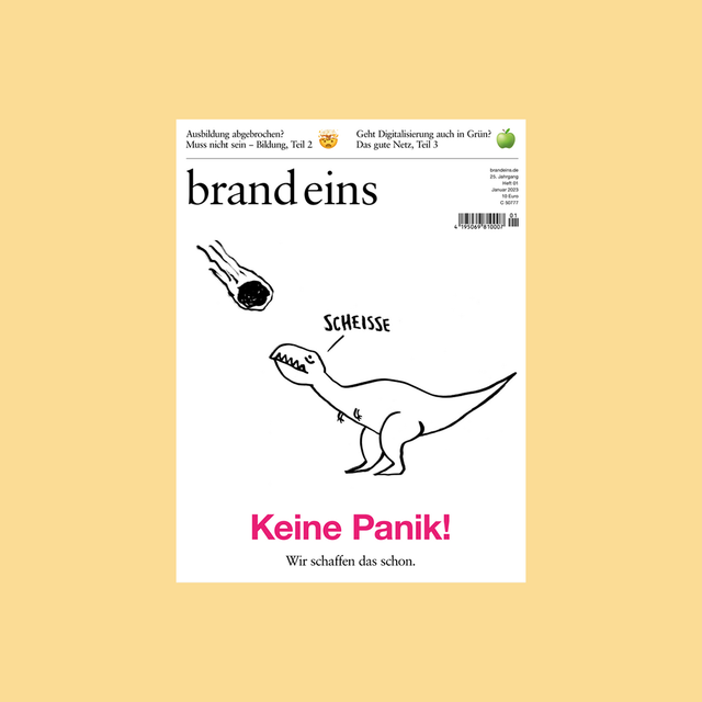 brand eins 01/2023 – Keine Panik – GUDBERG NERGER