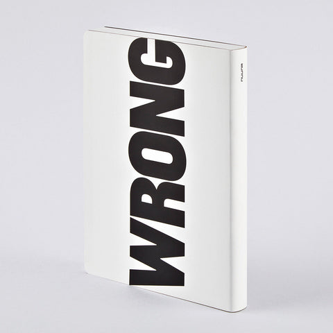 nuuna Write/Wrong – Graphic Notebook L – GUDBERG NERGER