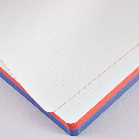  nuuna Yes/No Red/Blue – Graphic Notebook L – GUDBERG NERGER