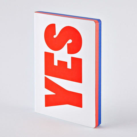 nuuna Yes/No Red/Blue – Graphic Notebook L – GUDBERG NERGER