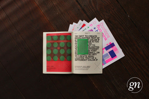  Imperfection Booklets: Risograph – GUDBERG NERGER